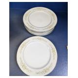 Floral Dinner Plates Set
