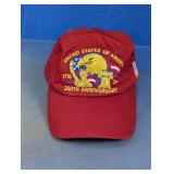 USA 250th Anniversary Eagle Red Cap