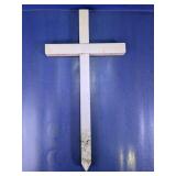 White Painted Wooden Stake Marker