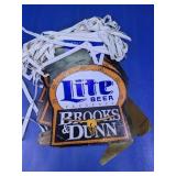 Miller Lite Brooks Dunn Hanging Cutouts