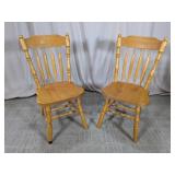 Windsor Style Wooden Chairs