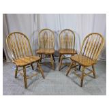 Windsor Style Wooden Chairs