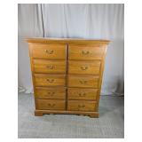 Tall Wooden Chest of Drawers