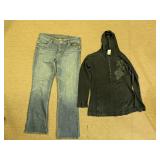Harley-Davidson Jeans and Hoodie Set