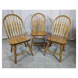 Windsor Style Wooden Chairs
