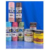 Rust-Oleum & Minwax Paint/Stain Lot