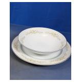 Crown Victoria Carolyn China Bowl & Plate
