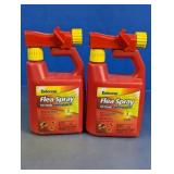 (2)Enforcer Flea Spray for Yards Concentrate Duo
