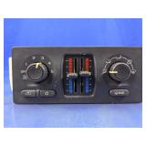 Trailblazer Envoy Climate Control Panel
