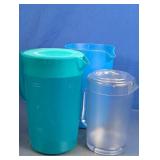 Plastic Beverage Pitcher Set