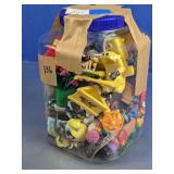 Mixed Plastic Character Toy Lot