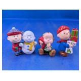 Peanuts Christmas Figurine Ornament Lot