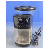 Capresso Black Electric Coffee Burr Grinder