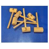 Wooden Mallet Set w/ Scorpion Design