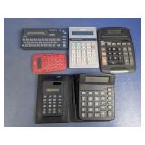 Assorted Calculators & TI Spell-Checker Lot