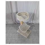 Multi-Level Carpeted Cat Tree w/Sisal Post