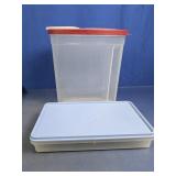 Plastic Food Storage Containers w/ Lids