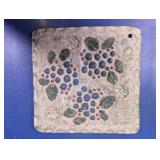 Handmade Floral Tile Plaque