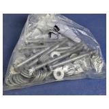Mixed Metal Bolts and Washers Set