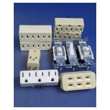 Electrical Outlet Adapters & Switches Lot
