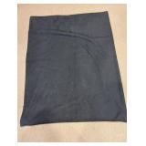 Black Throw Blanket