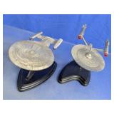 Franklin Mint USS Enterprise Pewter Models