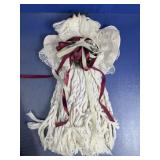 Handmade Yarn Angel Ornament