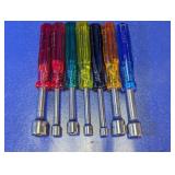 (7)Multi-Color Nut Driver Tool Lot