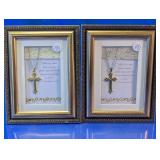 Framed Cross Wall Decor