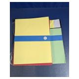 Assorted Colored Paper Sheets