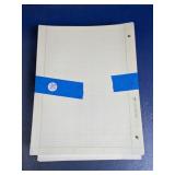 Graph Paper Sheets Lot
