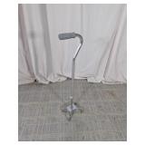 McKesson Adjustable Small Base Quad Cane