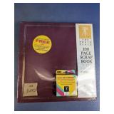 The Photo Place 100 Page Scrapbook w/ Corners