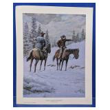 Michael Scowell Snow Caused Confusion Art Print
