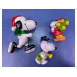 Snoopy Holiday Figurine Lot