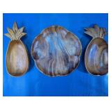 Wood Serving Bowl Set