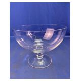 Glass Pedestal Serving Bowl