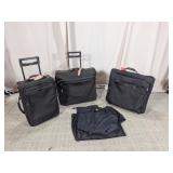 (4)Hartmann Luggage w/Garment Bags Lot