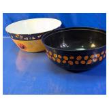 Halloween Plastic Serving Bowls Set