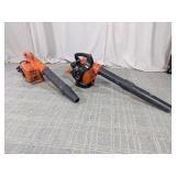 (2)Echo & Tanaka Gas-Powered Leaf Blower Duo