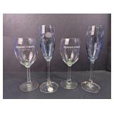 Assorted Stemmed Wine Glasses Set