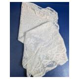 White Lace Table Runner 25" x 86"