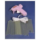 Corded Hot Glue Gun w/ Glue Sticks Lot