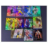 (10)Mixed NFL Football Trading Cards Lot