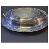 Castleton Silverplate Covered Entrï¿½e Server