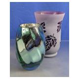 Decorative Glass Vase Lot