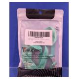 (2)Teskyer Cyan ID Badge Holder w/Lanyard