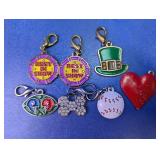 (7)Assorted Pet Charms & ID Tags Lot