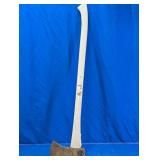 Axe with White Handle