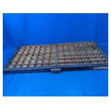Vintage Printers Letterpress Type Tray